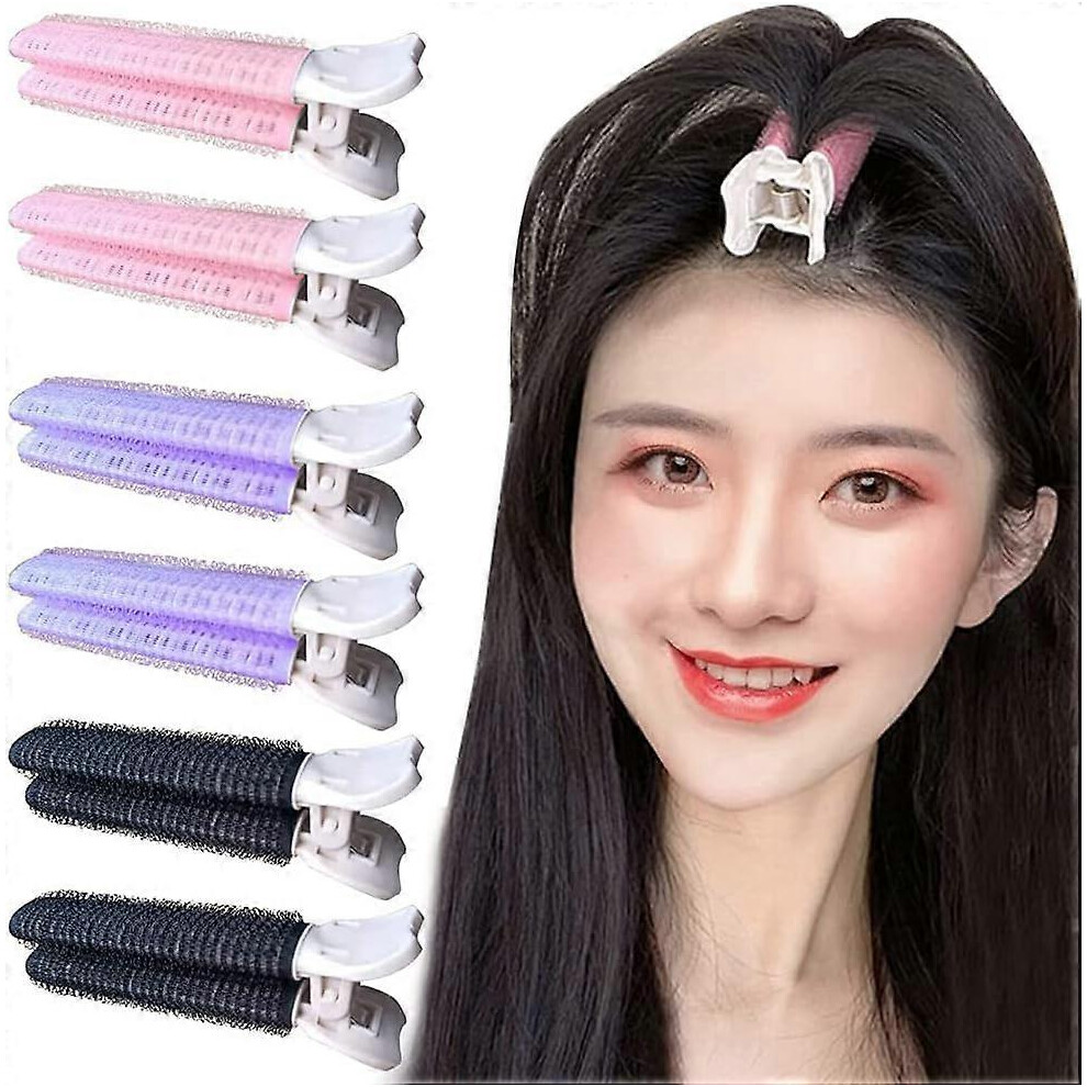(As show, One size) 6Pcs Self-Grip Hair Curlers Self-Gripping Hair Curler, Pieces Hair Rollers Set Hair Roller Sets, Hair Rollers Hair Curlers, for Sa