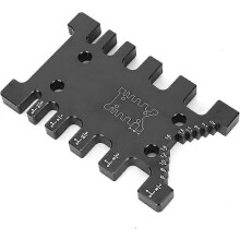 (As show, One size) High Precision Aluminum Alloy Jig, Tenon Caliper for Woodworking