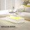 Homcom HOMCOM LED Coffee Table with Storage, High Gloss Living Room Table, White 6