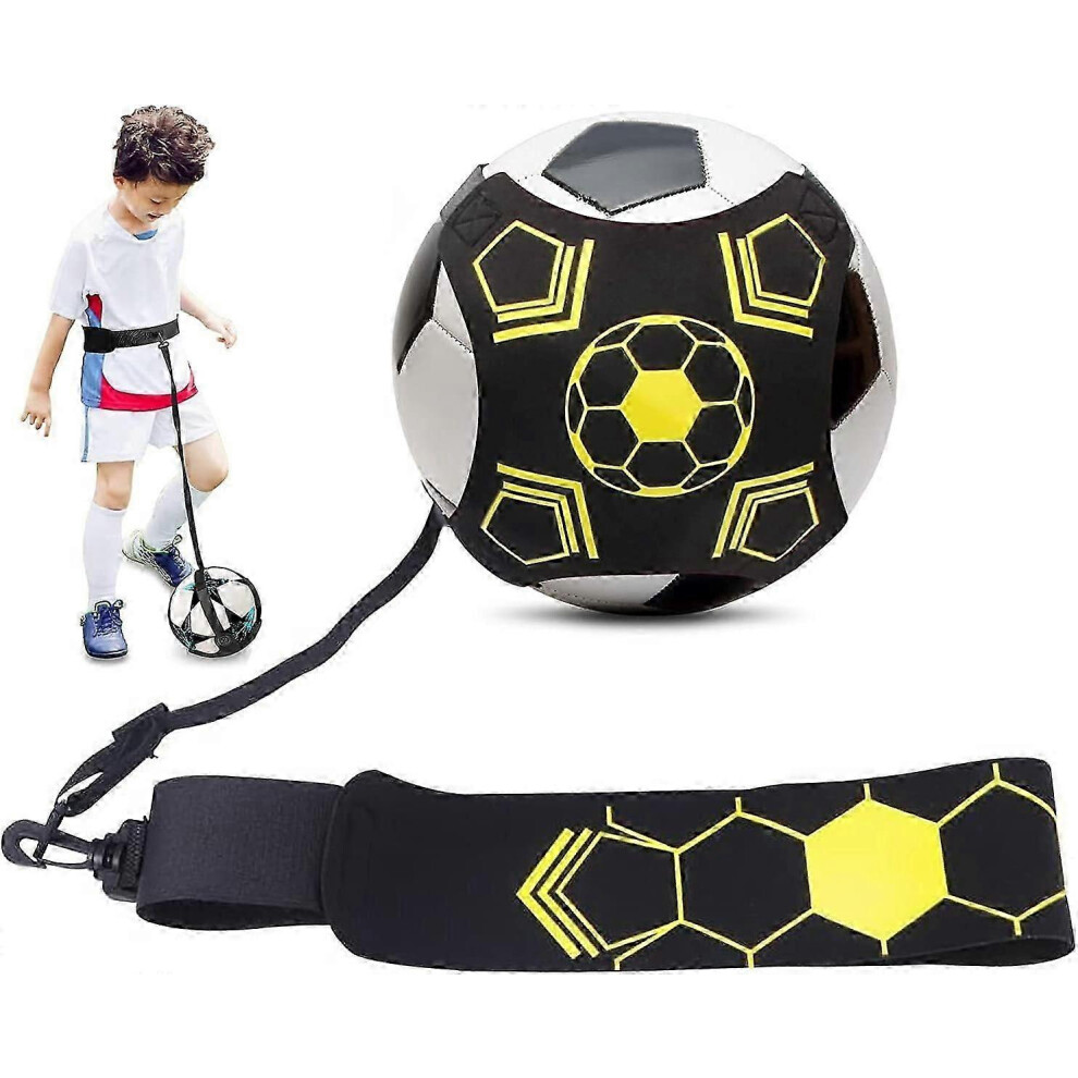 (As Show, One Size) Football Training Belt - Adjustable Solo Kicking Practice Strap 4632480822818