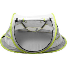 (As show, One size) Portable Baby Crib Beach Tent - Anti-UV Travel Bed with Mosquito Net (0-2 Years Old)