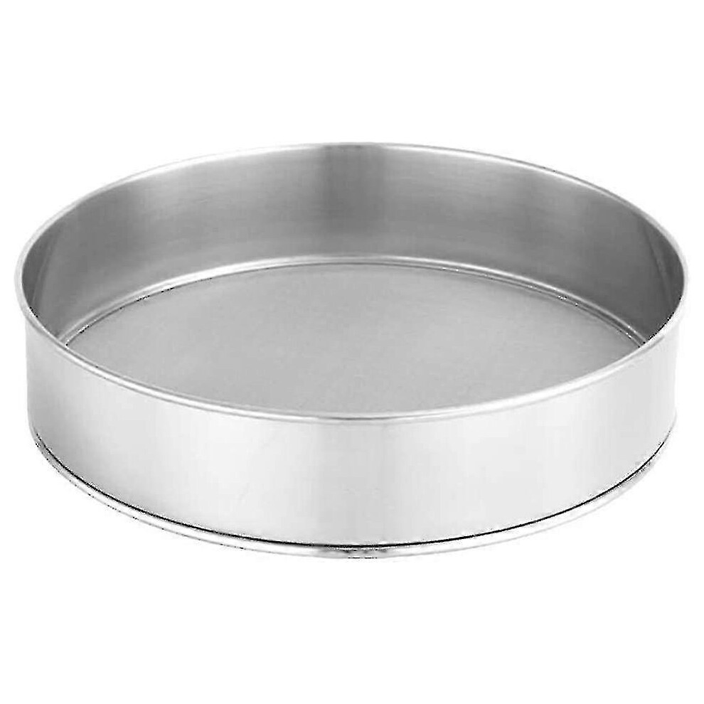 (30CM, One size) Stainless Steel Flour Sieve Fine Mesh Baking Sieve 25 Cm (4-d-w)-image-OPC-PHMR2ZB-NEW