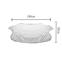 (As show, One size) 1pcs Car Window Windscreen Cover Sun Visor Shield Dustproof Anti Snow Frost Protector