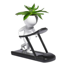 (As show, One size) Cute Sporting Succulents Potted Plants Pots, Yoga Succulent Planter, Succulent Pots,50% Offer
