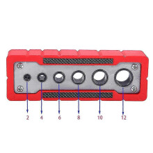 (Drilling Aids 3-13, One size) Multifunctional Woodworking Punch Locator Practical Woodworking Hole Positioning Tool