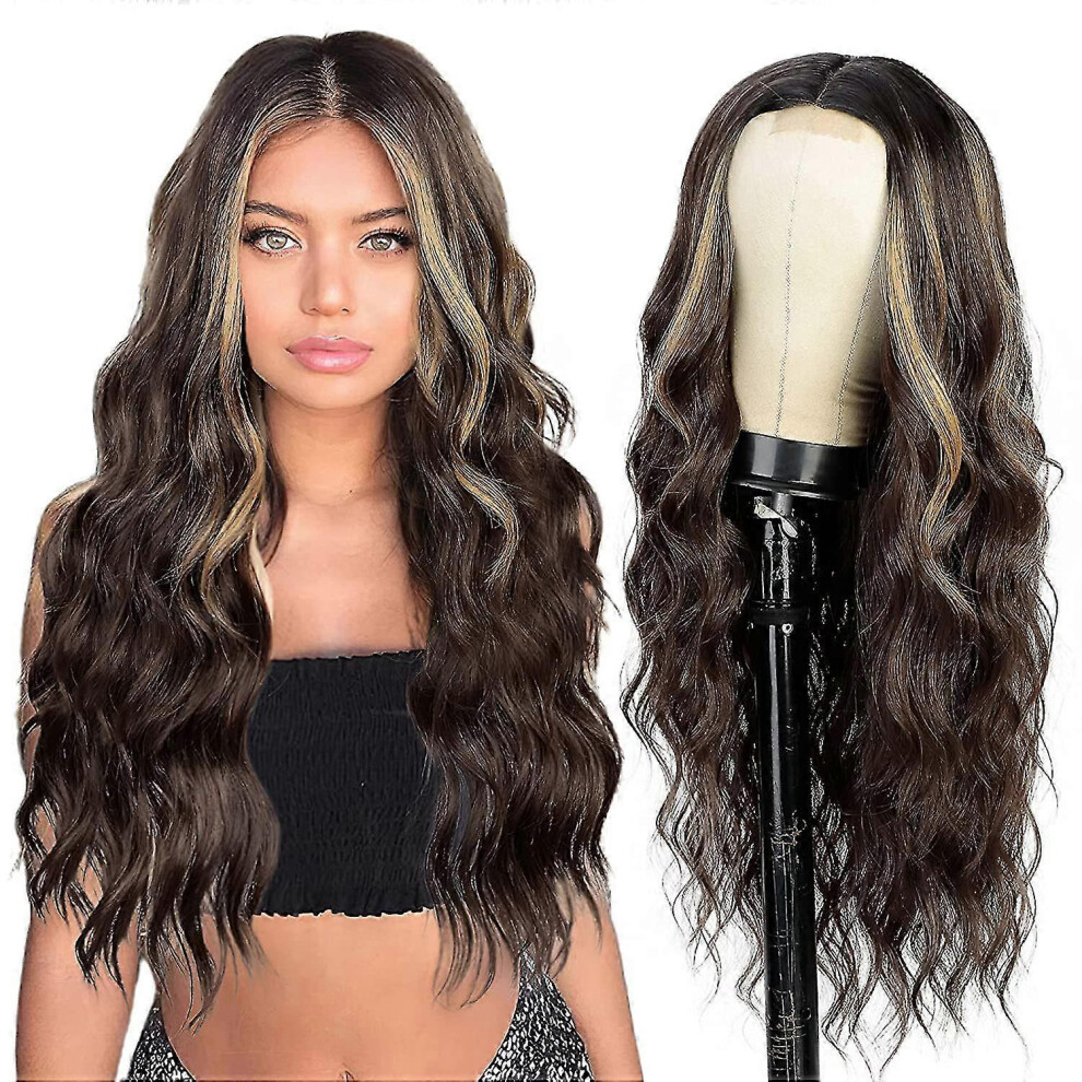 Kikidex Unisex (As Show, One Size) Women's Long Curly Wig