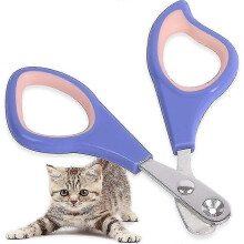 (As show, One size) Cat Nail Clippers, Pet Claw Scissors With 2mm Positioning Hole,non-slip Claw Trimmer, Cat Claw Cutters Scissors For Guinea Pigs, Birds, Puppies