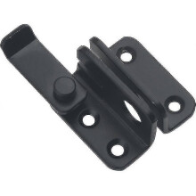 (As show, One size) Sliding Door Lock Padlock Hasp Door Lock Latch Buckle Lock Anti-theft Hook, Stainless Steel Matte
