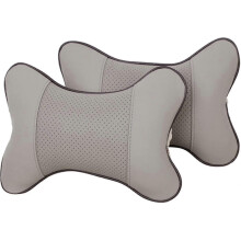 (As show, One size) 2pcs Headrest Neck Cushion, Removable Travel Pillow, Cotton Car Headrest Cushion, Car Neck Support Pillow, Neck Cushion, Office Pillow, Soft Neck Rest