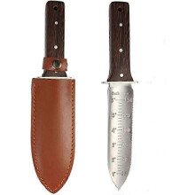 (As show, One size) Hori Stainless Steel Garden Knife for Gardening - Black