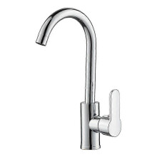 (As show, One size) Kitchen hot and cold water faucet household set copper wash basin washbasin universal rotation