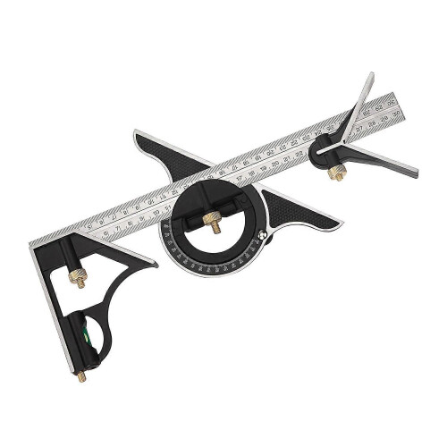 (As show, One size) Metal Combination Square Multifunction Carpentry ...