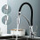 (As show, One size) All copper kitchen faucet 3