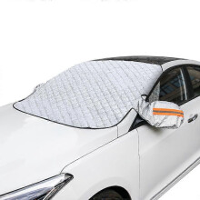 (As show, One size) Car Windshield Cover, Winter Windshield Protection, Universal for Car Anti Frost, Snow, Ice, UV, Rain, Sun