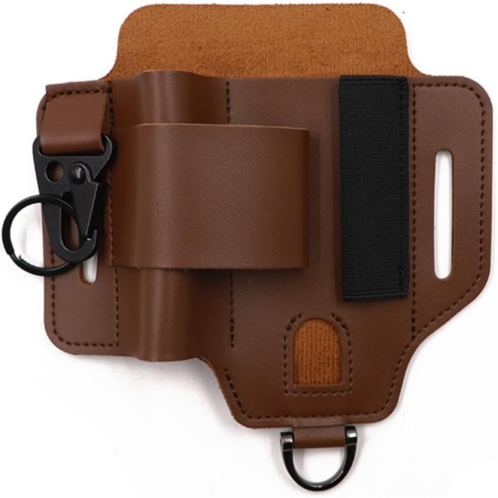 Tool Belt Bag Outdoor Multi-Functional Belt Storage Hanging Bagï¼Brownï¼ 9492778505473