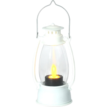 Mini Lanterns Decorative with LED Candle for Xmas Home Decor Small Hanging Lantern Ornaments Camping Table Centerpiece Vintage Lantern Ornament
