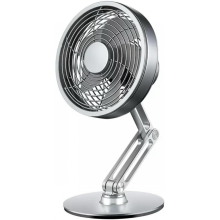 Desk Fans RS-ZF10 Metal Rotating Fan Rechargeable Portable Desk Fan 360-Degree Adjustable Fan For Home