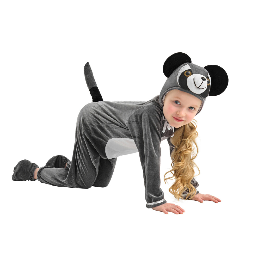 (120cm) Kids Koala Animal Costume – Girls' Adorable Onesie for Halloween, Cosplay & Stage Performances