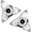 2-pack Replacement Blades for Robomow Robotic Lawn Mower Rs Ts Ms Rc Tc Mc Models Stainless Steel 1