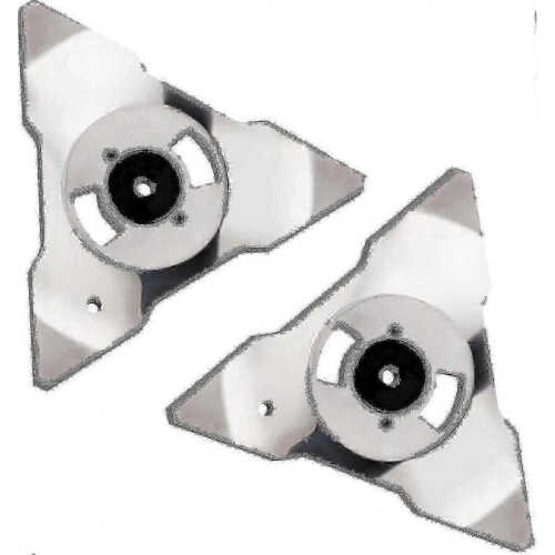 2-pack Replacement Blades for Robomow Robotic Lawn Mower Rs Ts Ms Rc Tc Mc Models Stainless Steel