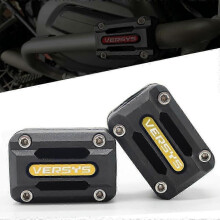 (Gold) For Kawasaki Versys 650 1000 X300 2008 - 2019 2020 2021 22/25/28mm Engine Crash Bar Protection Bumper Decorative Guard Block