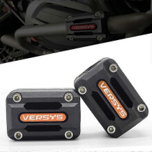 (Orange) For Kawasaki Versys 650 1000 X300 2008 - 2019 2020 2021 22/25/28mm Engine Crash Bar Protection Bumper Decorative Guard Block