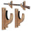 Wooden Display Rack for Gun Rifle Shotgun Wall Mount Holder 2