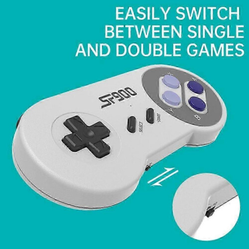 Sf900 Hd Game Stick Retro Game Console 4700 Game Wireless Controller for Snes 2