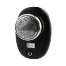 (black) Usb Rechargeable Portable Electric Shaver Mini Shave Portable Electric Razor For Men