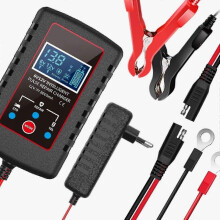 6v And 12v Smart Fully Automatic Battery Charger Maintainer, Trickle Charger