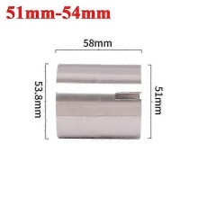 Universal Motorcycle Ecsape Moto Exhaust Pipe Adapter 51mm To 52mm 54mm 56mm 58mm 62mm 64mm Muffler Connetion Pipe Adapter Reducer~15237