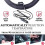 Black Heated Steering Wheel Cover Wireless Warmer,Rechargeable Cordless 13