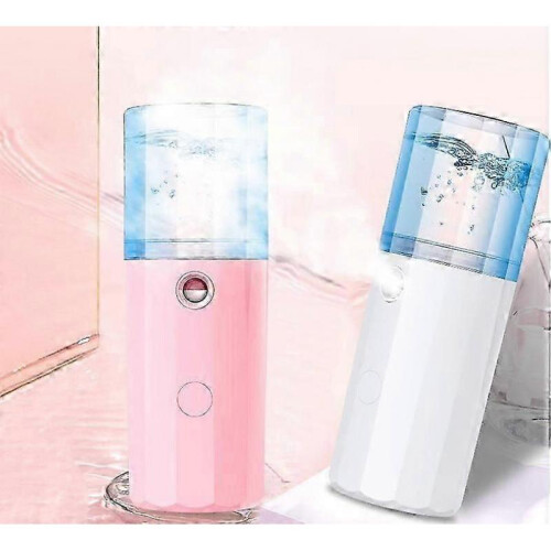 Small Spray Bottles, Electric Fine Mist Sprayer for Cleaning Pink 1