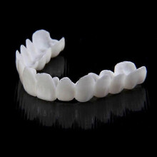 (Upper And Lower Teeth) Dental Braces Smile Veneers Comfort Fit Flexible Dentures