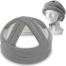 adjustable Soft Protective Helmet for Elderly Seniors Breathable Head Safety Cap with Comfortable Padding Design -yt4