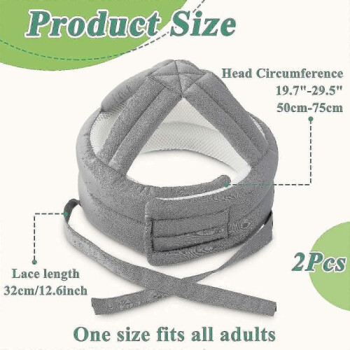 adjustable Soft Protective Helmet for Elderly Seniors Breathable Head Safety Cap with Comfortable Padding Design -yt4 1