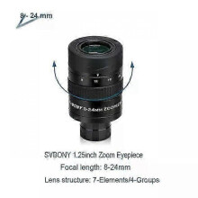 (8-24mm) 1.25" Zoom Telescope Eyepiece 7-21mm/8-24mm/10-30mm Fmc Zoom Lens Telescope Accessory For Astronomic Telescopes