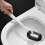 Toilet Brush Holder Set, Curved Design for Deep Cleaning 2