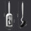 Toilet Brush Holder Set, Curved Design for Deep Cleaning 4