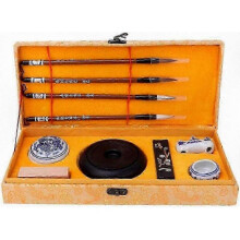 Traditional Chinese Calligraphy Kit with Ink And Brushes for Artistic Writing