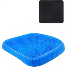 Breathable Gel Cushion, Multifunctional Gel Cushion, Anti-decubitus Cushion, Relieves Pressure On Orthopedic, with Non-slip Cover(style B)