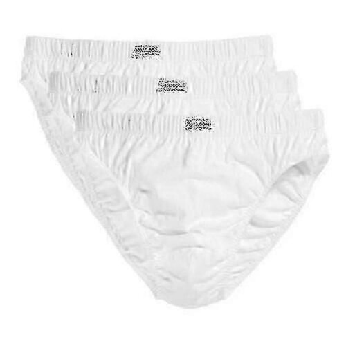 (White, M) Mens Classic Slip Briefs (pack Of 3)