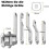 Letterbox Lock 4 Keys - with 5 Different Lock Plates for Mailboxes And More 2