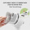 (white) Kivori Pet Grooming Brush Steamer Spray Comb 3