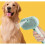 (white) Kivori Pet Grooming Brush Steamer Spray Comb 5