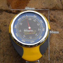 (As show, One size) Hgbd-altimeter, Altimeter Watch, Barometer, Compass, Barometer Thermometer, Weather Instruments, Hig