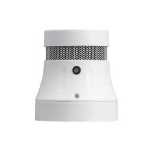 Smoke Alarm, Fire Alarm 10 Years Life Smoke Detector with LED Indicator&Test Button, Replaceable Battery, Sound and Flash Alarm 85dB for Home Kitchen,