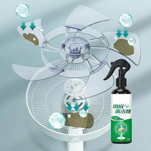 300ml Effective & Multi-Function Fan Cleaner Spray, Fan Cleaning Spray,2pcs 2