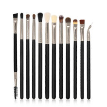 (As show, One size) (12 Pieces) Makeup Brushes, Eye Makeup Brushes, Eye Shadow Applicator Brush, for Women and Girls Who Use Daily Makeup
