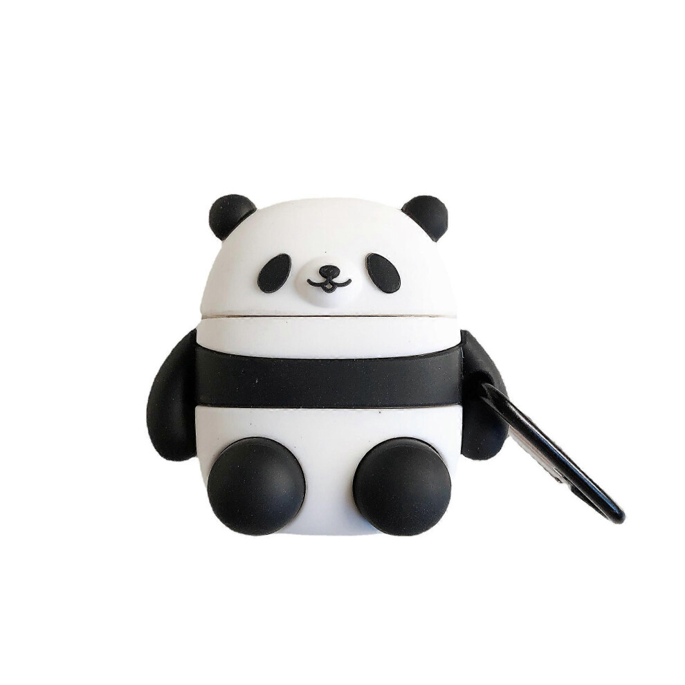 (As Show, One Size) (Panda) For Airpods Pro Case Protective Silicone Cover Compatible For Airpods Pro, Pretty And Cute Case, 3D Design Case Cover 4632228999130